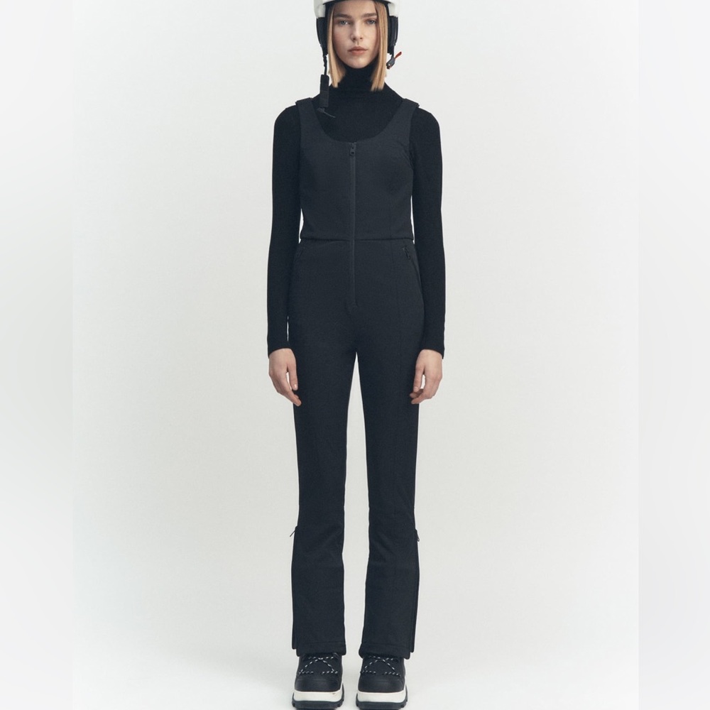 Zara woman’s black windproof and waterproof ski swit